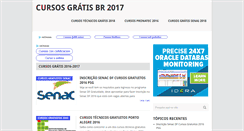 Desktop Screenshot of cursosgratisbr.com