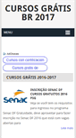 Mobile Screenshot of cursosgratisbr.com