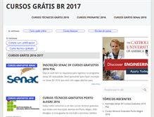 Tablet Screenshot of cursosgratisbr.com